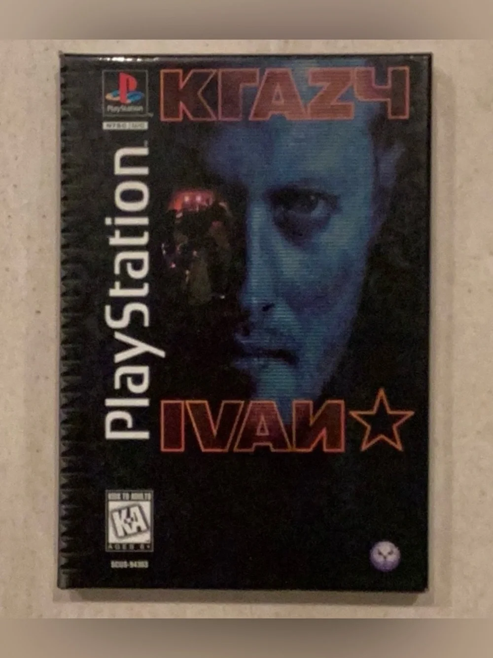 Krazy Ivan PlayStation Long Box PS1 Game PS1 CIB Tested